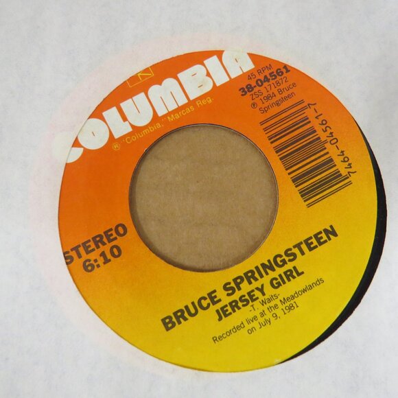 Lot of 7 Assorted Bruce Springsteen Clarence Clemons 45 RPM Vinyl Singles - Picture 8 of 8